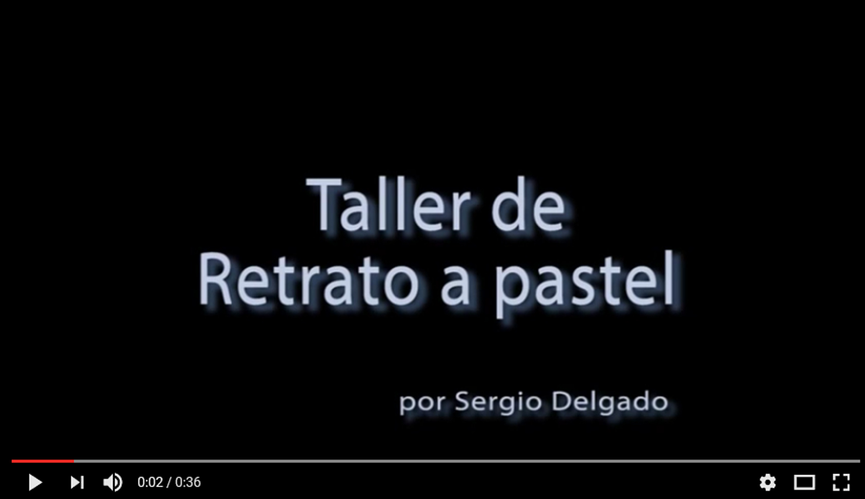 Taller de retrato a pastel (video)